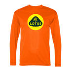Men's Lotus Car -  Polyester Long Sleeve T-Shirt
