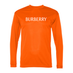 Men's Burberry Polyester Long Sleeve T-Shirt