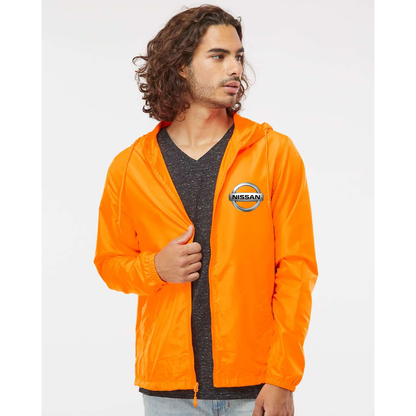 Men’s Nissan Car - Independent Trading Co. - Lightweight Windbreaker Full-Zip Jacket - EXP54LWZ