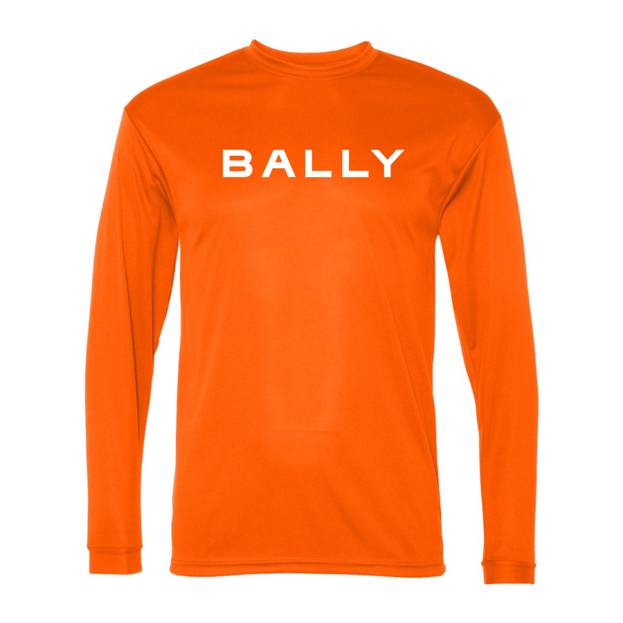 Men's Bally Polyester Long Sleeve T-Shirt