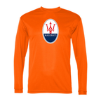 Men's Maserati Car -  Polyester Long Sleeve T-Shirt