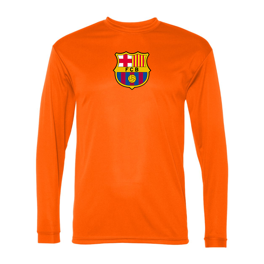 Men’s  F.C. Barcelona Soccer - C2 Sport - Performance Long Sleeve T-Shirt - 5104