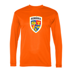 Men’s  Romania National Soccer Team - C2 Sport - Performance Long Sleeve T-Shirt - 5104