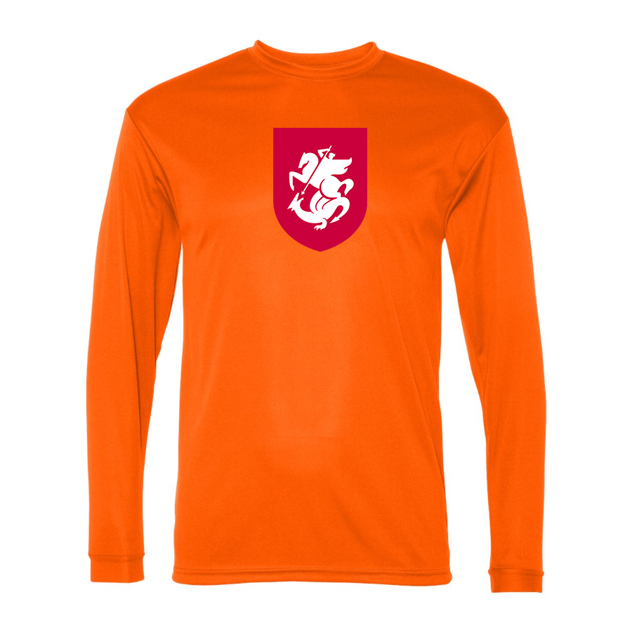 Men’s Georgia National Soccer Team - C2 Sport - Performance Long Sleeve T-Shirt - 5104