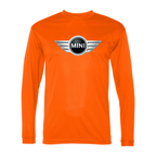 Men's Mini Cooper Car NEW -  Polyester Long Sleeve T-Shirt