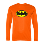 Men’s DC Comics Batman-  Polyester Long Sleeve T-Shirt