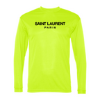 Men's Saint Laurent Polyester Long Sleeve T-Shirt