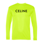 Men's Celine Polyester Long Sleeve T-Shirt