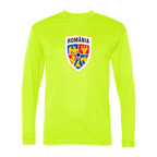 Men’s  Romania National Soccer Team - C2 Sport - Performance Long Sleeve T-Shirt - 5104
