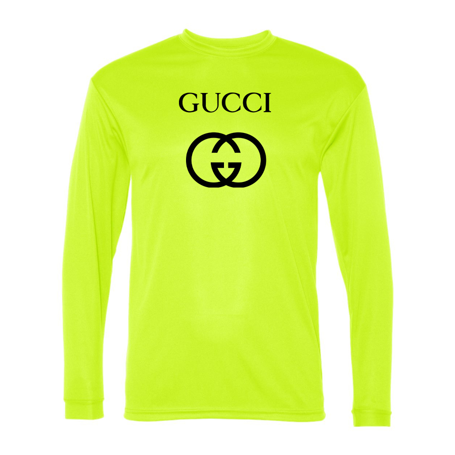 Men's Gucci Polyester Long Sleeve T-Shirt