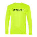 Men's Burberry Polyester Long Sleeve T-Shirt