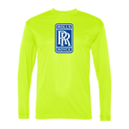 Men's Rolls Royce Car -  Polyester Long Sleeve T-Shirt