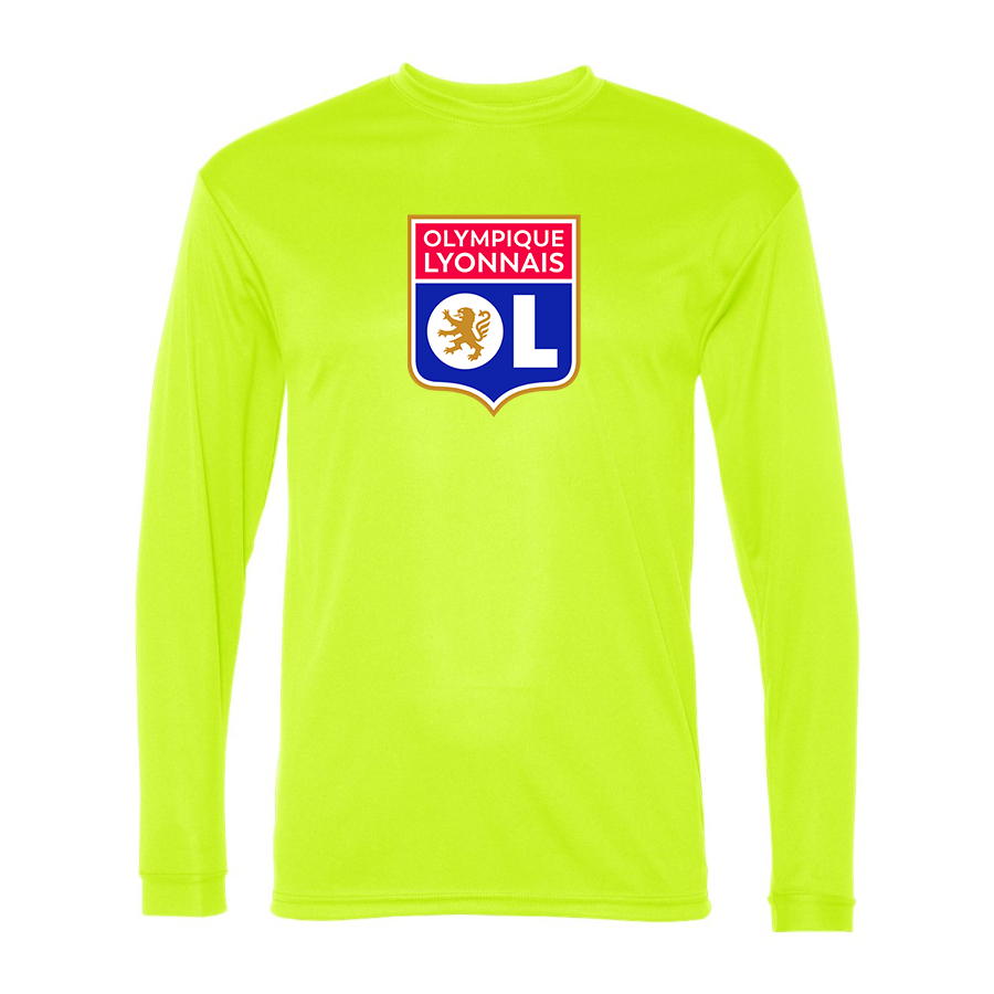 Men’s Olympique Lyonnais FC - C2 Sport - Performance Long Sleeve T-Shirt - 5104