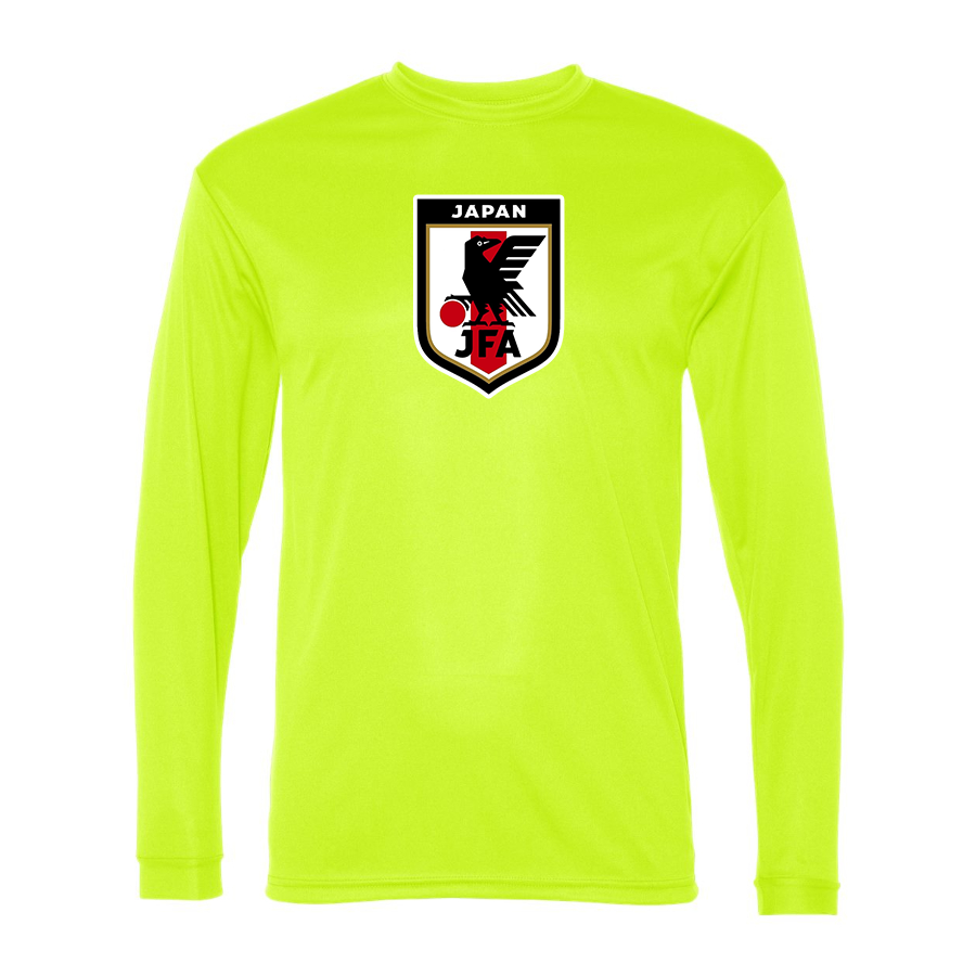 Men’s  Japan National Soccer Team - C2 Sport - Performance Long Sleeve T-Shirt - 5104