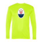Men's Maserati Car -  Polyester Long Sleeve T-Shirt
