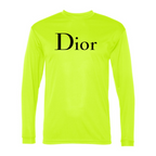 Men's Dior Polyester Long Sleeve T-Shirt
