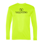 Men's Valentino Polyester Long Sleeve T-Shirt