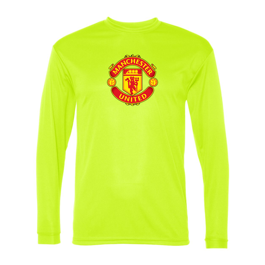 Men’s Manchester United Soccer  - C2 Sport - Performance Long Sleeve T-Shirt - 5104