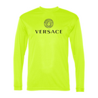 Men's Versace Polyester Long Sleeve T-Shirt