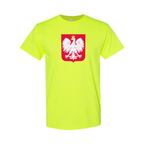 Youth Kids Poland National Soccer Team Cotton T-Shirt