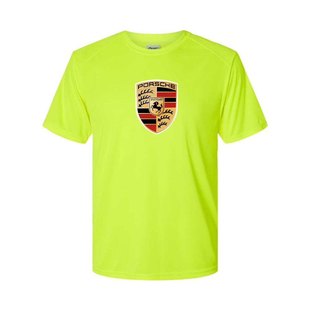 Men’s Porsche Car Polyester T-Shirt
