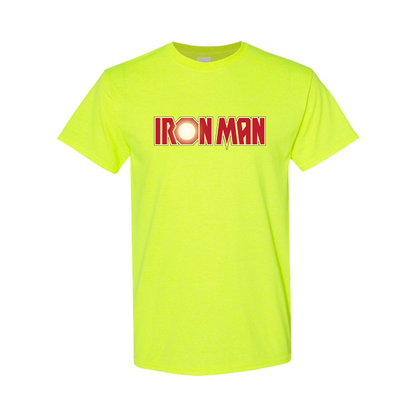 Youth Kids Iron Man Marvel Superhero Cotton T-Shirt