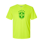 Men's Brazil Soccer Polyester T-Shirt