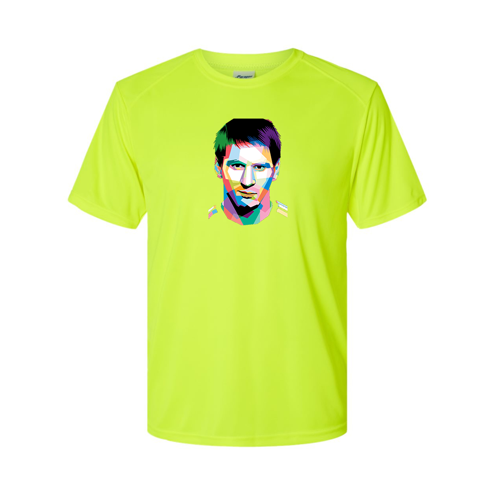 Men's Lionel Messi Face Art Soccer Polyester T-Shirt