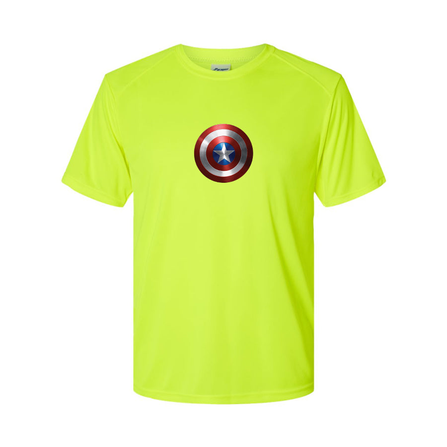 Men's Captain Apmerica Polyester T-Shirt