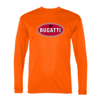 Men's Bugatti Car -  Polyester Long Sleeve T-Shirt