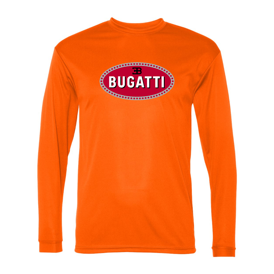 Men's Bugatti Car - C2 Sport - Performance Long Sleeve T-Shirt - 5104