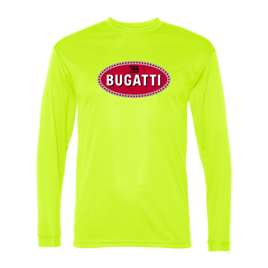 Men's Bugatti Car - C2 Sport - Performance Long Sleeve T-Shirt - 5104