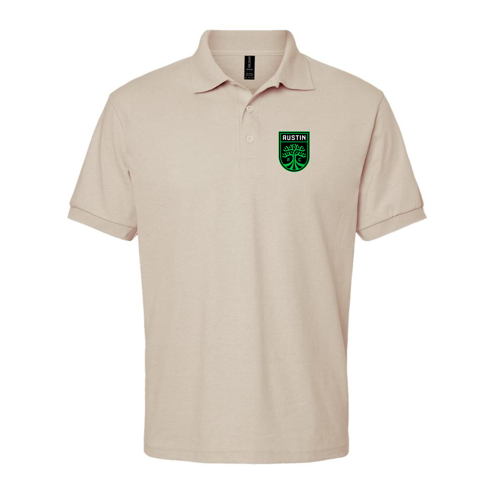 Men's Austin FC Dry Blend Polo