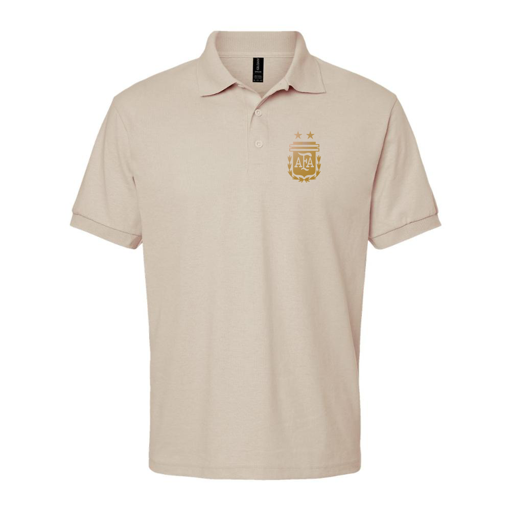 Men's Argentina Soccer Dry Blend Polo