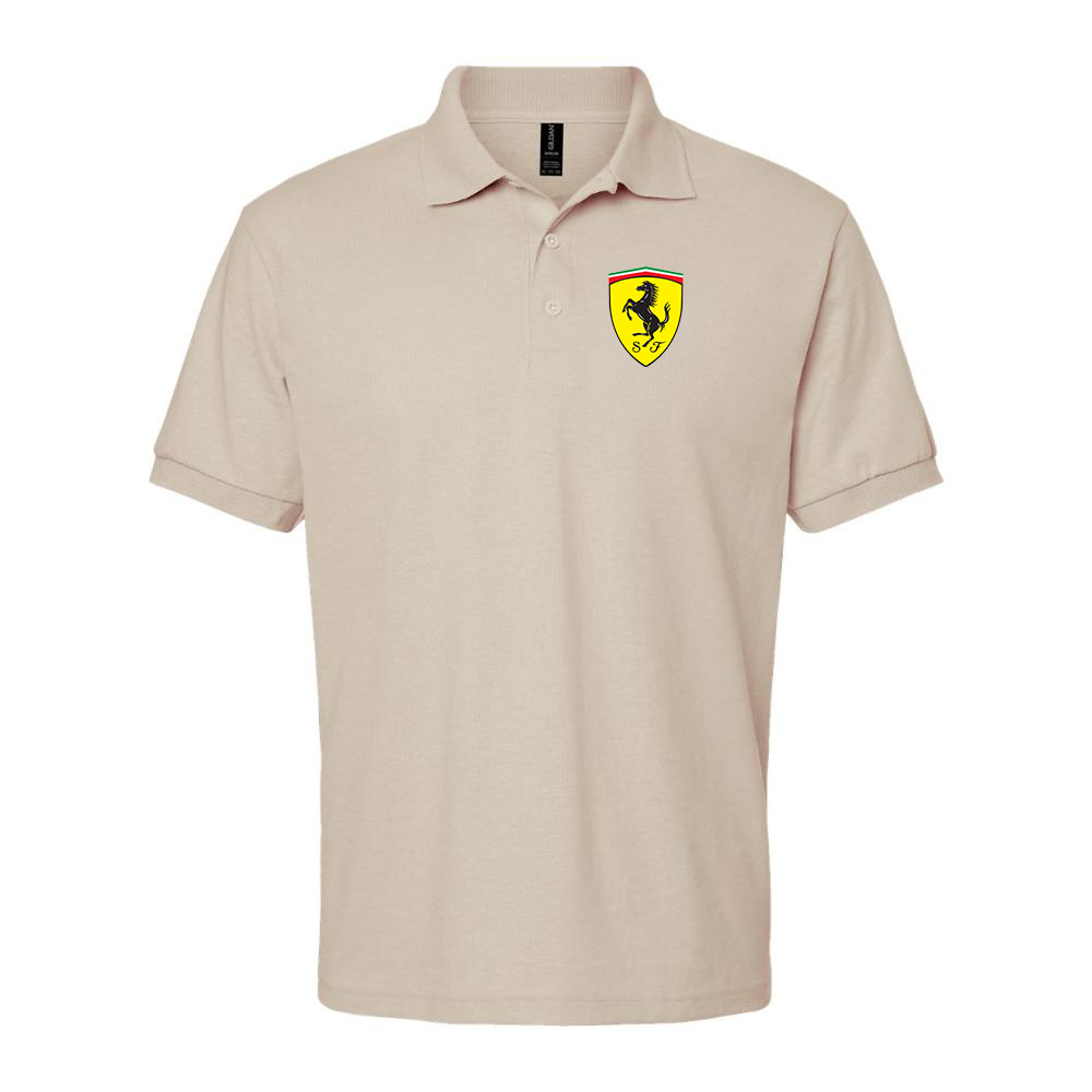 Men’s Ferrari Motorsport Car Dry Blend Polo
