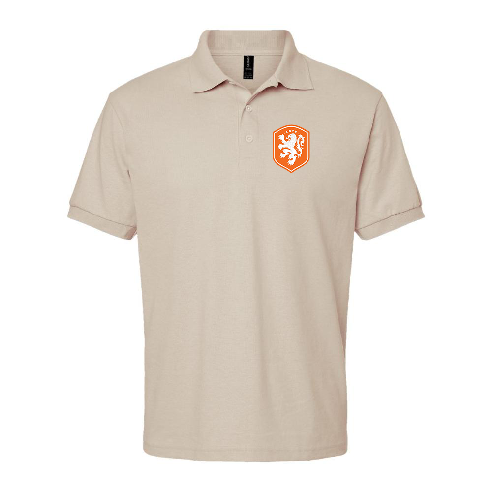 Men's Netherlands National Soccer Team Dry Blend Polo