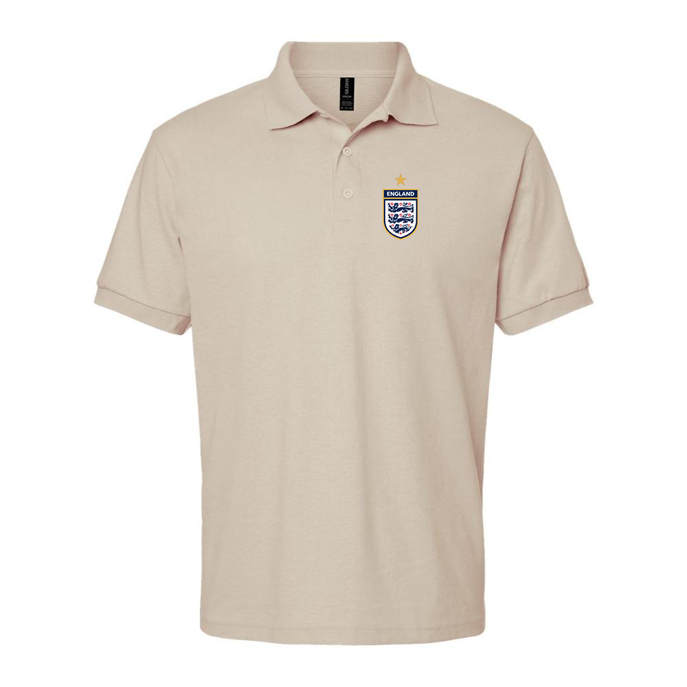 Men's England National Soccer Team Dry Blend Polo