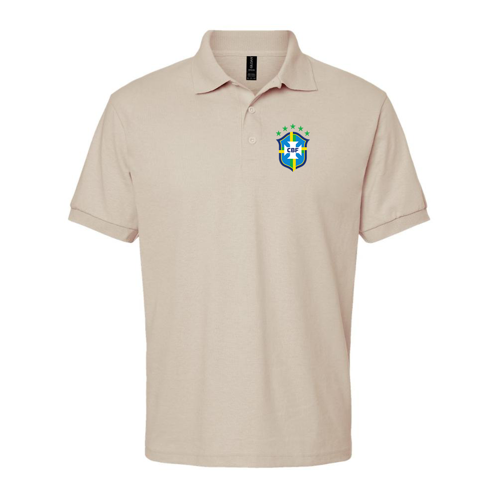 Men's Brazil National Soccer Team Dry Blend Polo