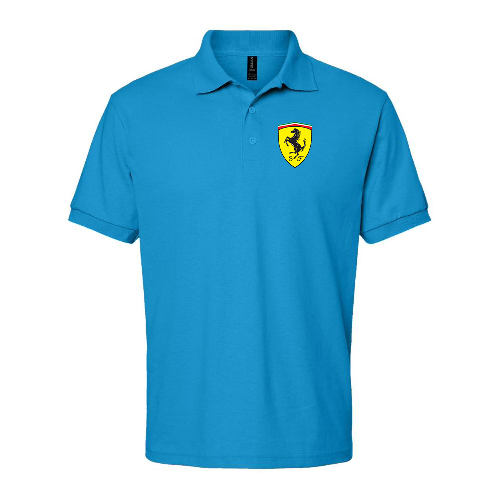 Men’s Ferrari Motorsport Car Dry Blend Polo