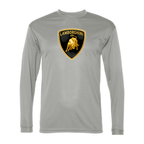 Men's Lamborghini Car -  Polyester Long Sleeve T-Shirt