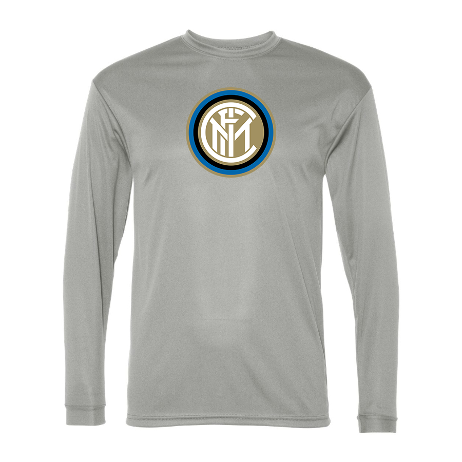 Men’s Inter Milan Soccer - C2 Sport - Performance Long Sleeve T-Shirt - 5104