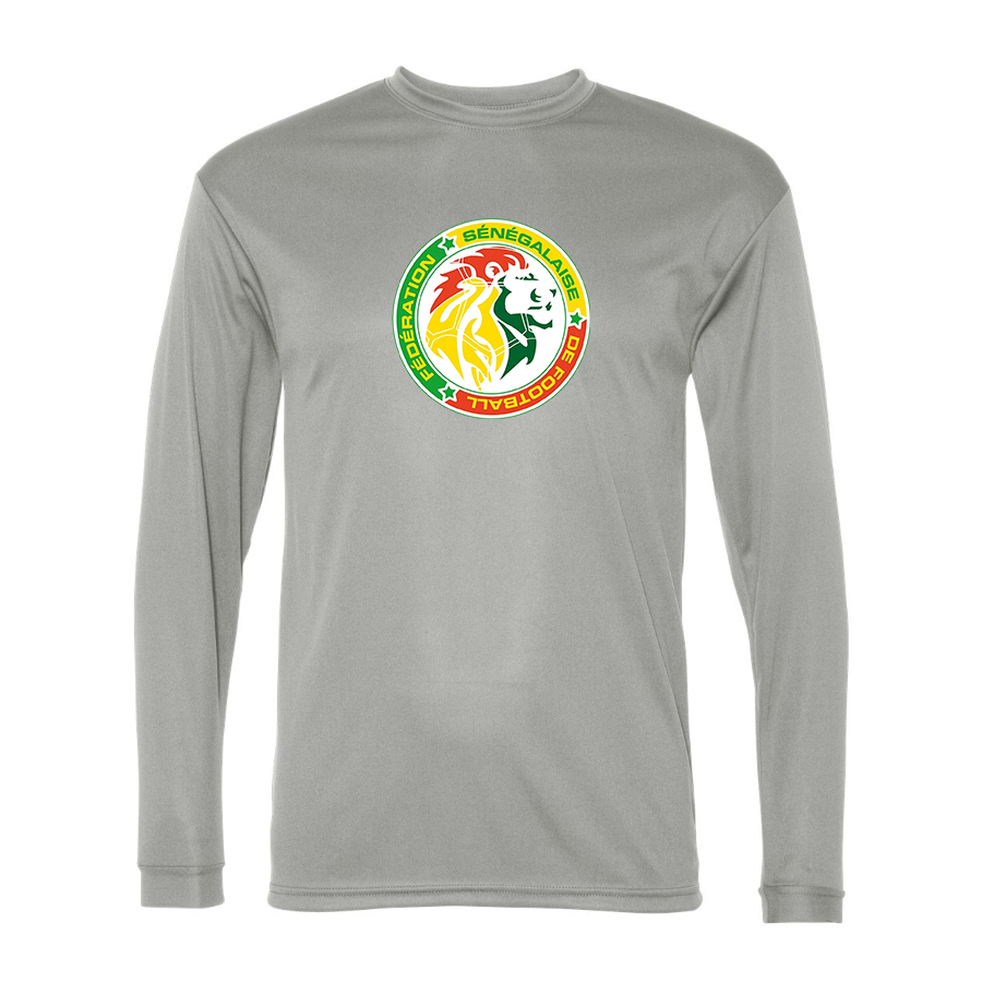 Men’s  Senegal National Soccer Team copy - C2 Sport - Performance Long Sleeve T-Shirt - 5104