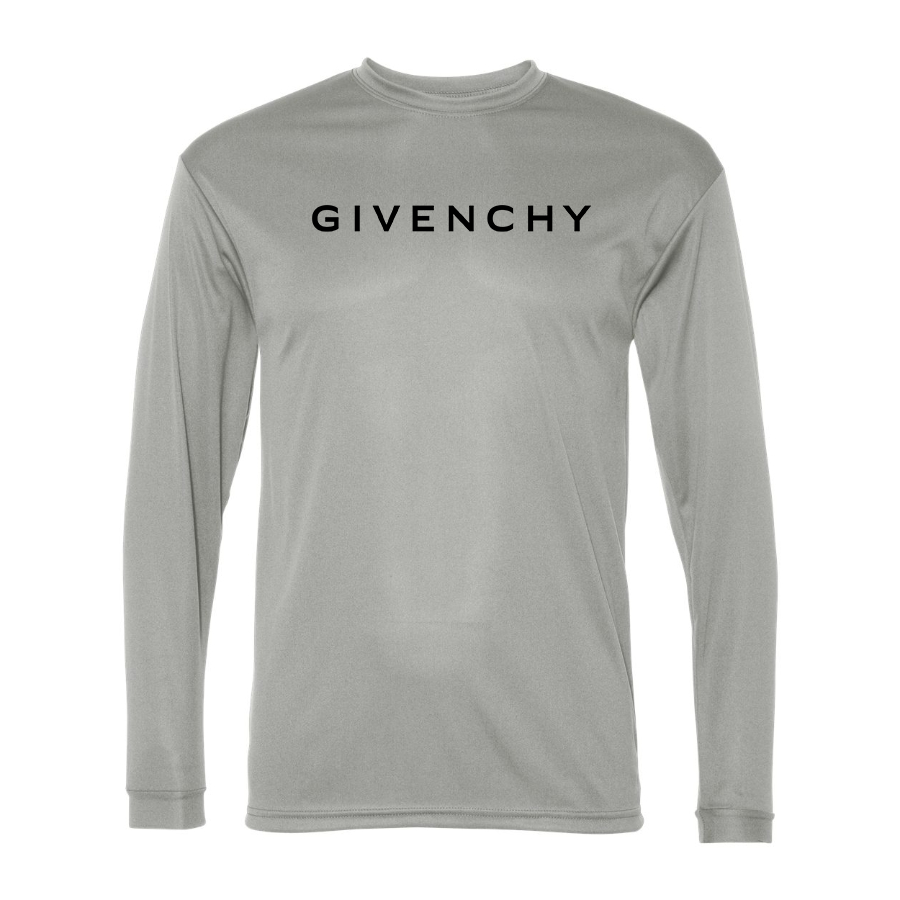 Men's Givenchy Polyester Long Sleeve T-Shirt