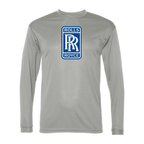 Men's Rolls Royce Car -  Polyester Long Sleeve T-Shirt