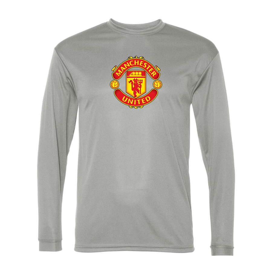 Men’s Manchester United Soccer  - C2 Sport - Performance Long Sleeve T-Shirt - 5104