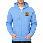 Men's F.C. Barcelona Soccer Zipper Hoodie