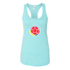 Women's Colombia National Soccer Team Racerback Tank Top
