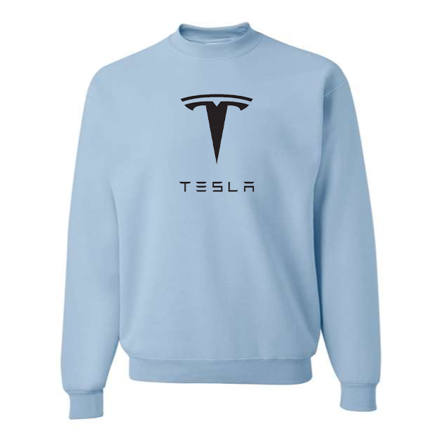 Men’s Tesla Motorsports Car Crewneck Sweatshirt