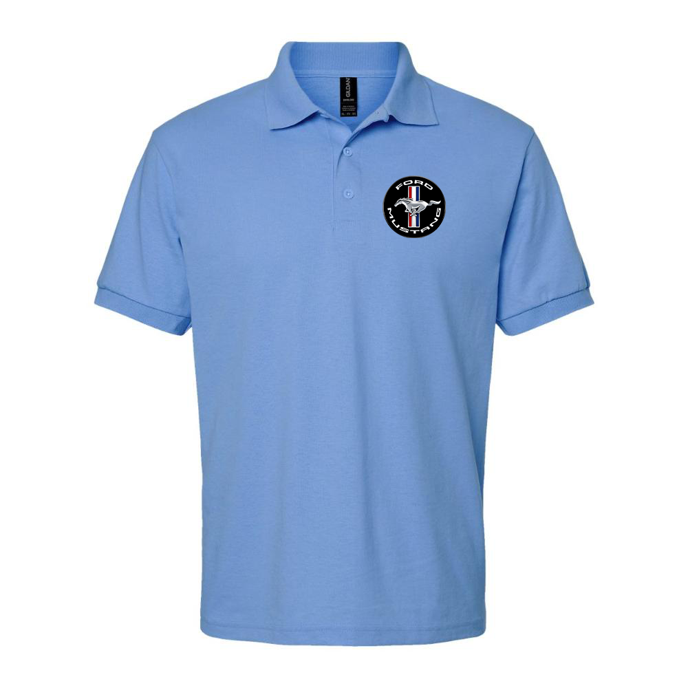 Men’s Ford Mustang Motorsport Car Dry Blend Polo