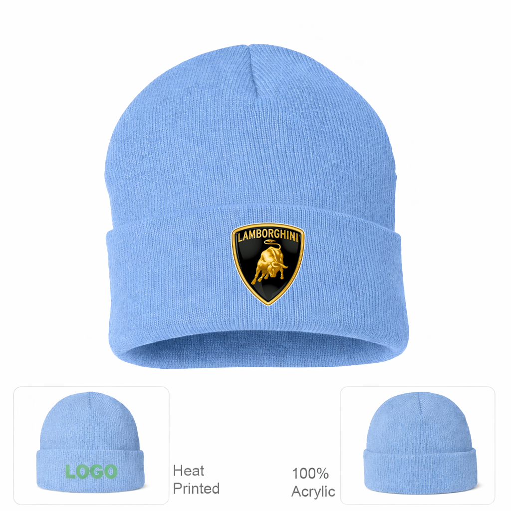 Lamborghini Car Beanie Hat
